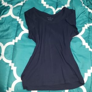 Talbots Navy Blue T-Shirt